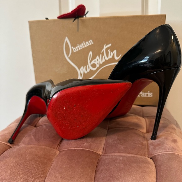Christian Louboutin Black Pigalle Heels - Picture 7 of 15